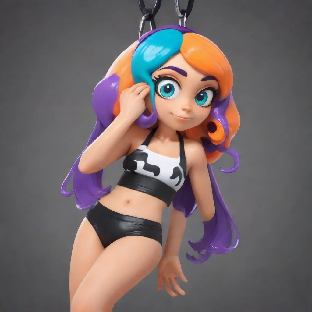 aiamazing splatoon marina hanging wedgie awesome portrait 2