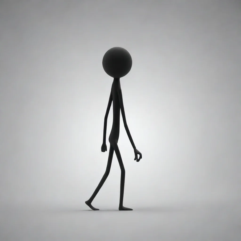 amazing stickman walking awesome portrait 2