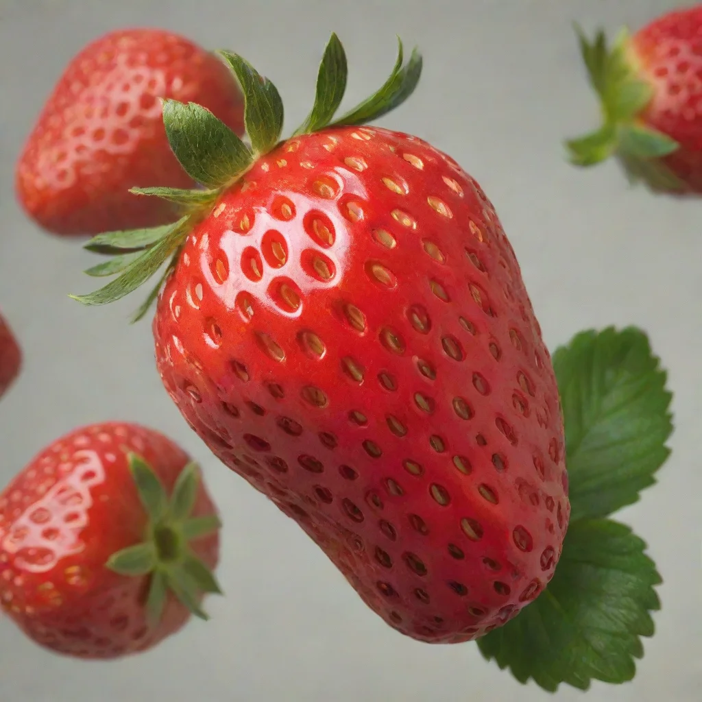 aiamazing strawberry awesome portrait 2