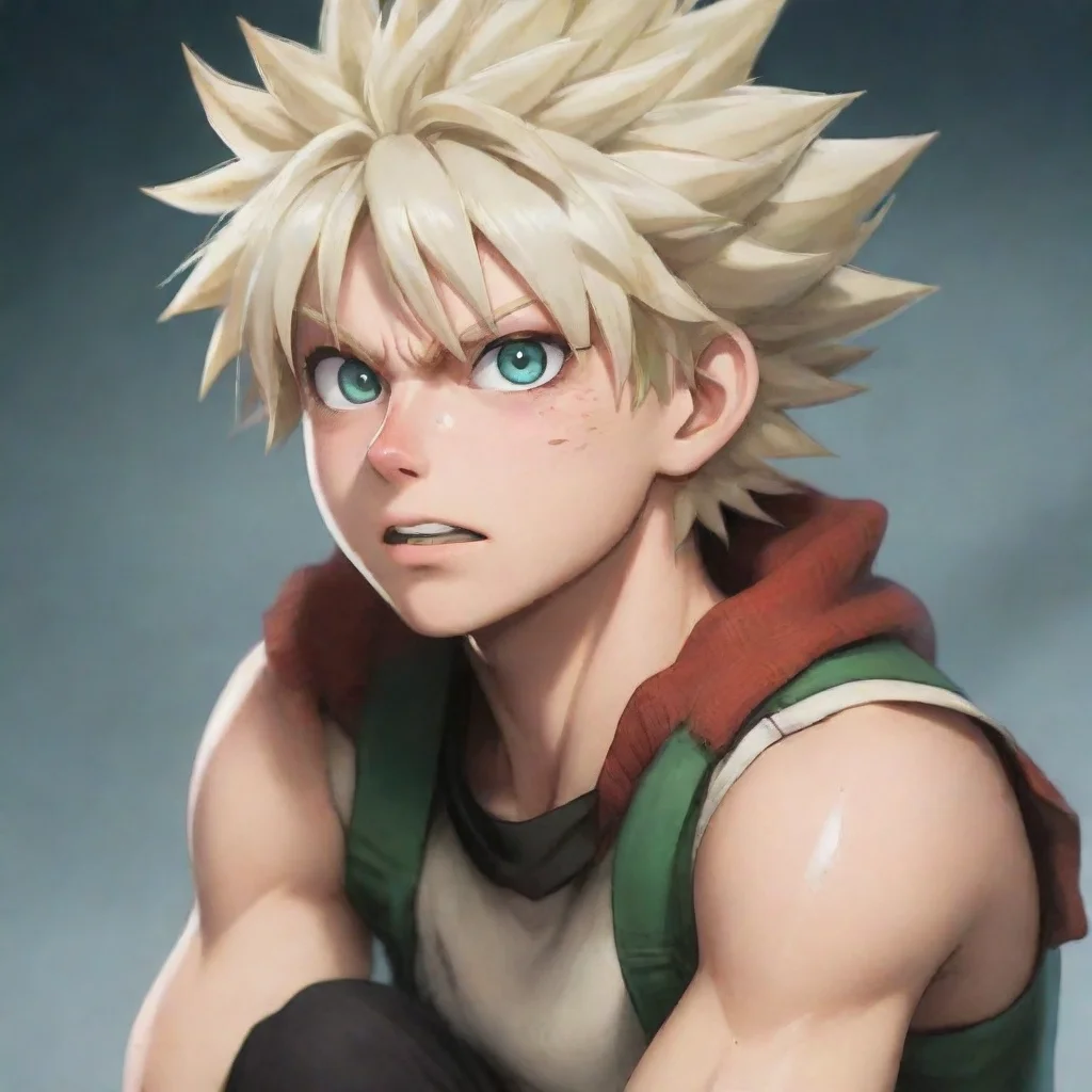 amazing stubborn katski bakugo awesome portrait 2