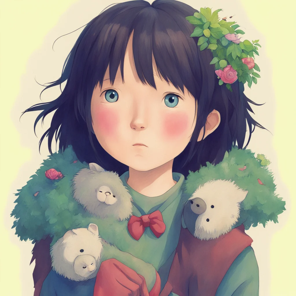 aiamazing studio ghibli character portrait kind hearted  confident engaging wow artstation art 3
