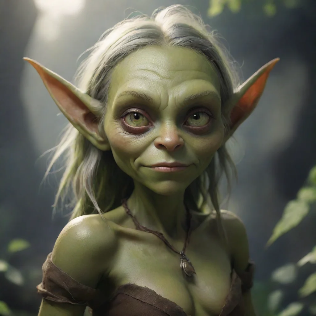 aiamazing stunning goblin girl  awesome portrait 2