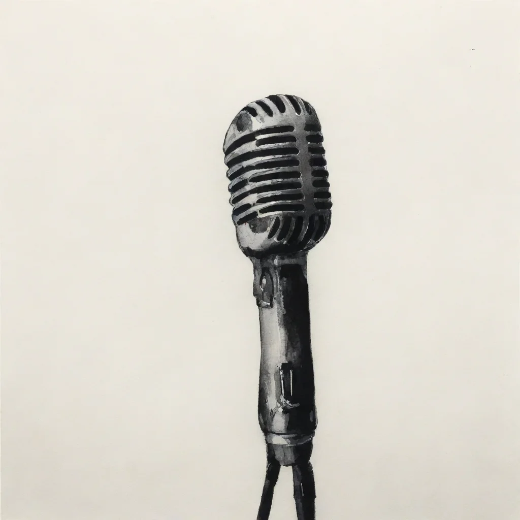 aiamazing sumi e microphone awesome portrait 2