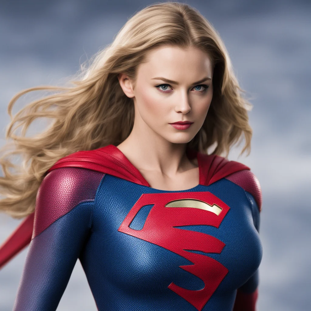 amazing supergirl awesome portrait 2