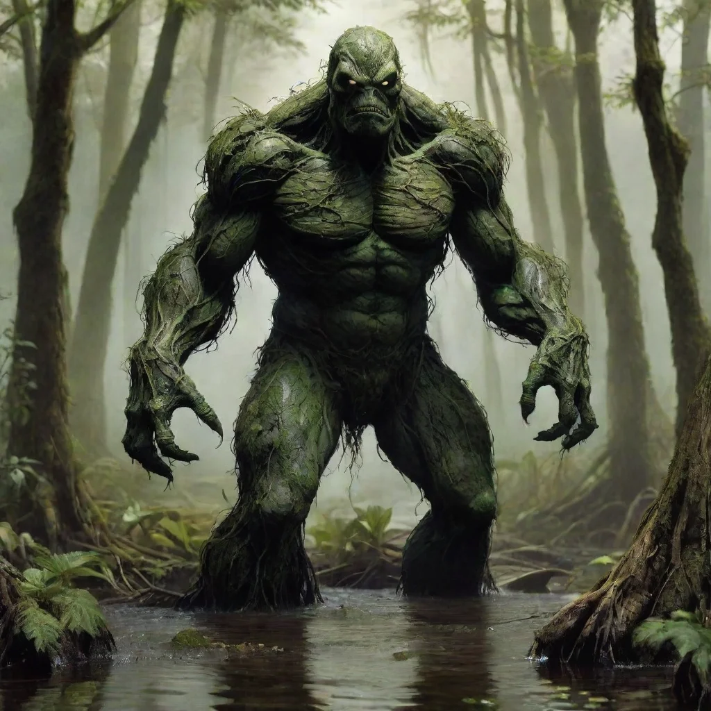 amazing swamp thing awesome portrait 2