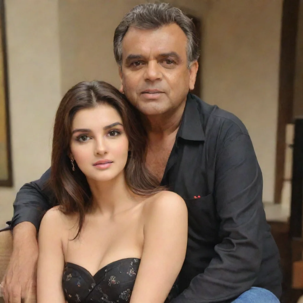 amazing tara sutaria with paresh rawal awesome portrait 2