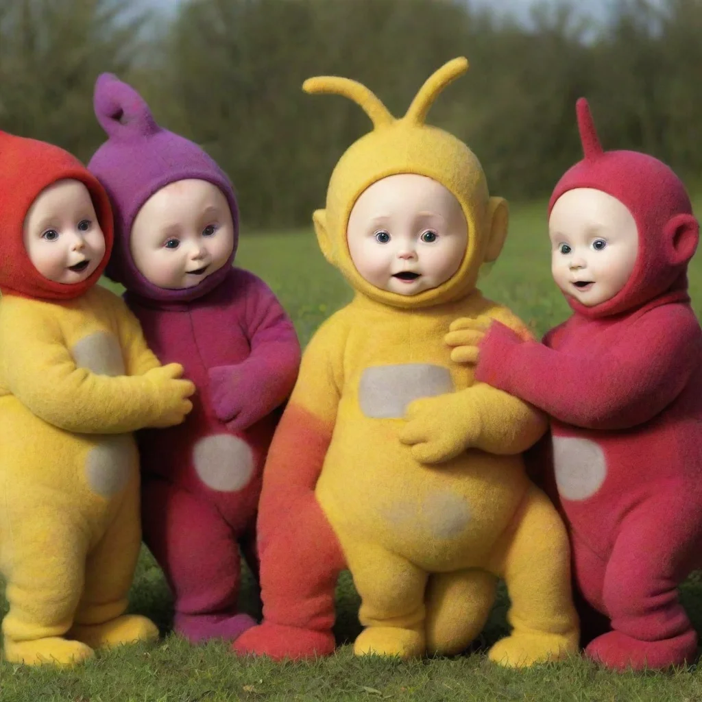 aiamazing teletubbies creppy awesome portrait 2