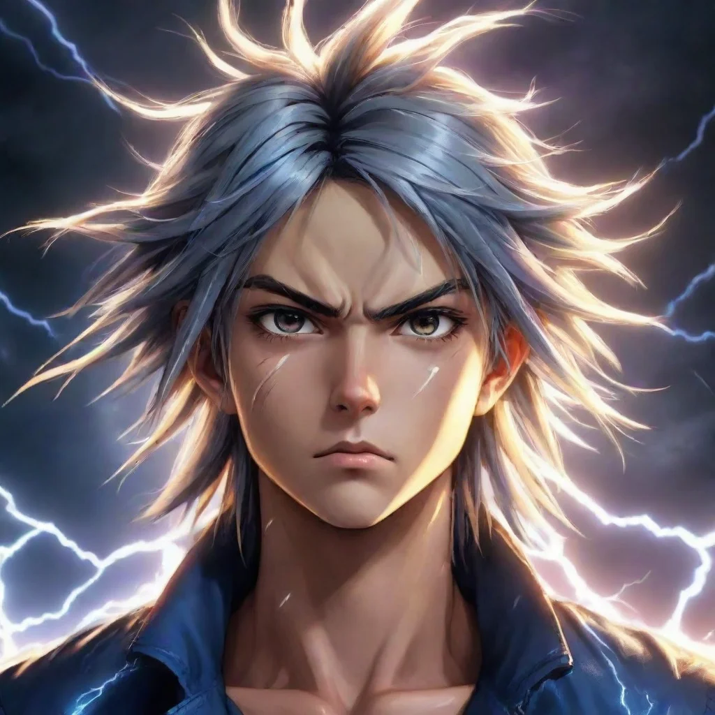 aiamazing thunder anime hd art awesome portrait 2