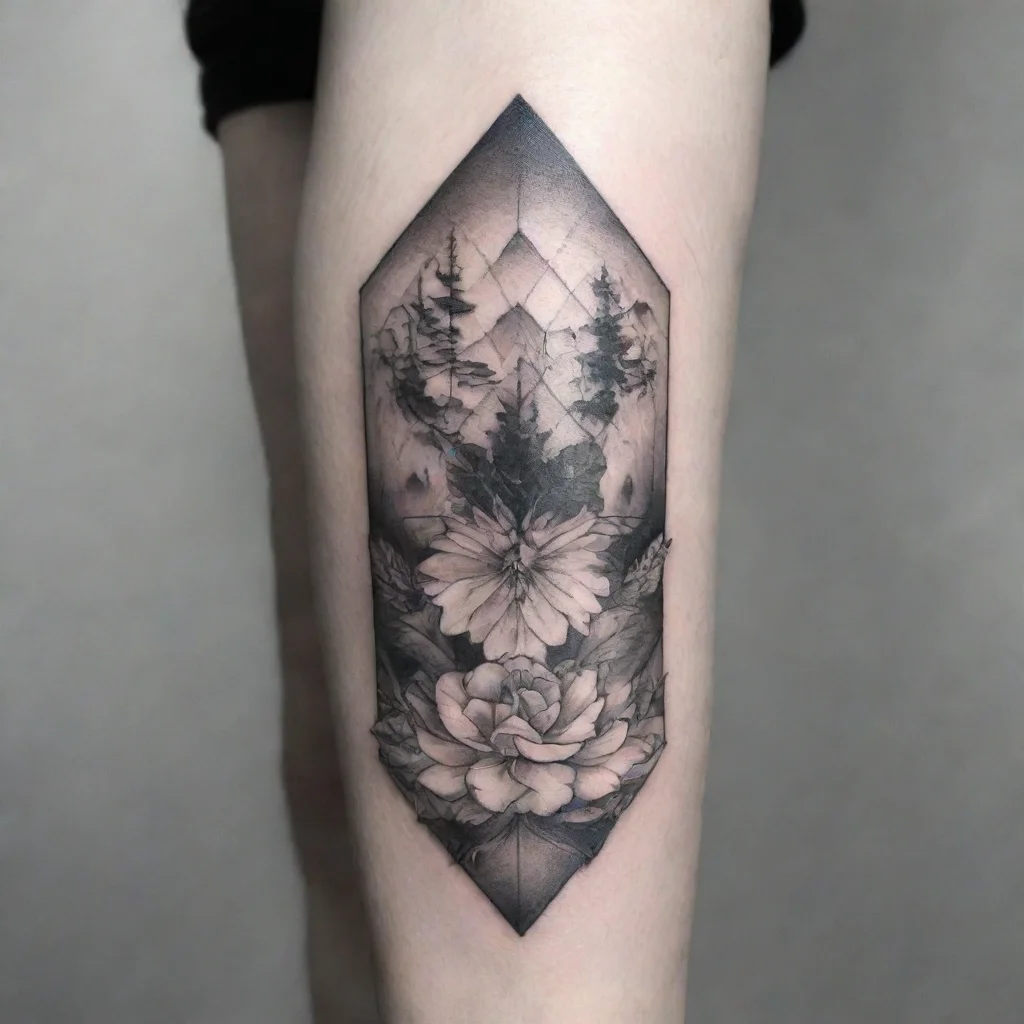 aiamazing tier fine line black and white tattoo awesome portrait 2