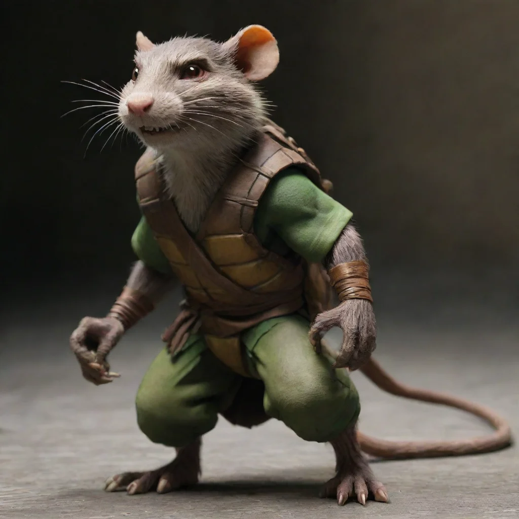 amazing tmnt 2012 splinter rat male awesome portrait 2