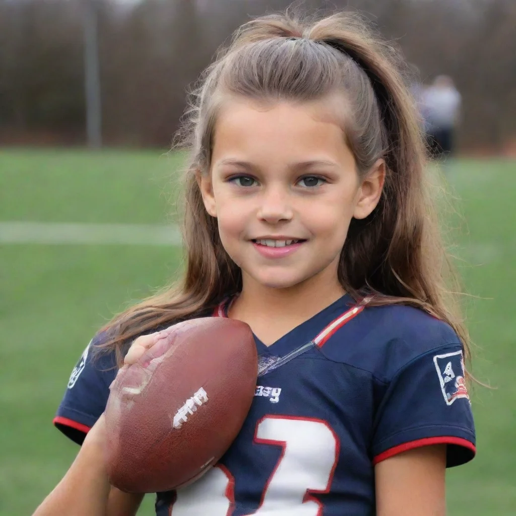 aiamazing tom brady as a girl awesome portrait 2