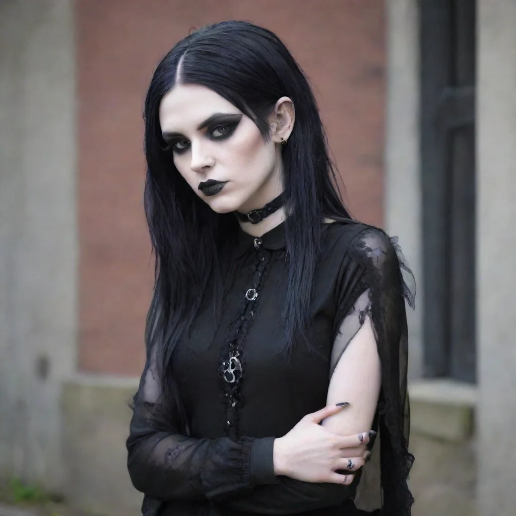 amazing trans goth awesome portrait 2