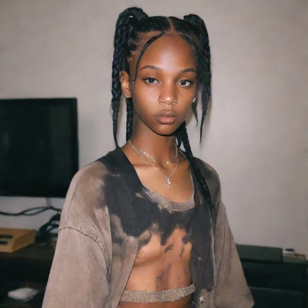 aiamazing travis scott as a girl awesome portrait 2