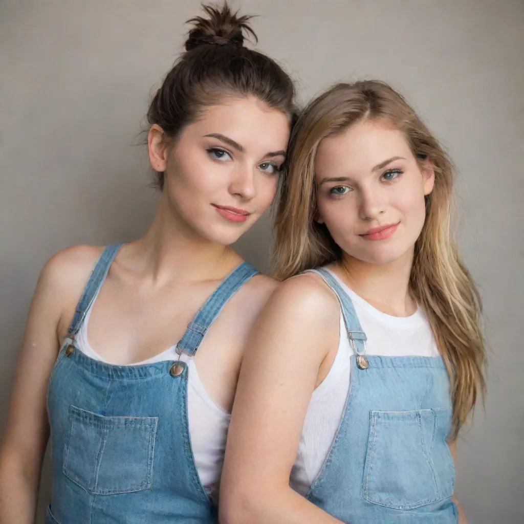 aiamazing two lesbian young women awesome portrait 2