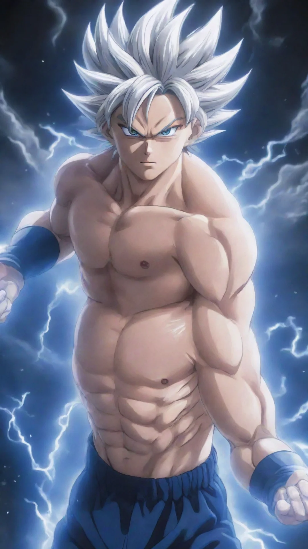 amazing ultra instinct awesome portrait 2 tall