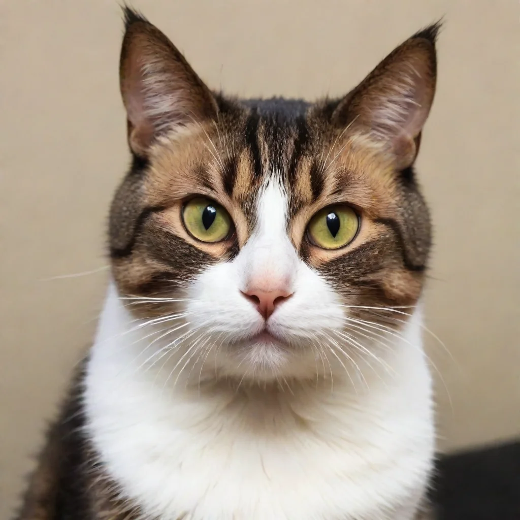 amazing uncanny cat awesome portrait 2