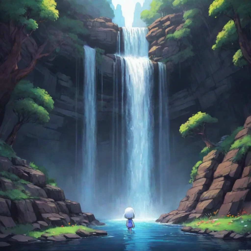amazing undertale waterfall awesome portrait 2