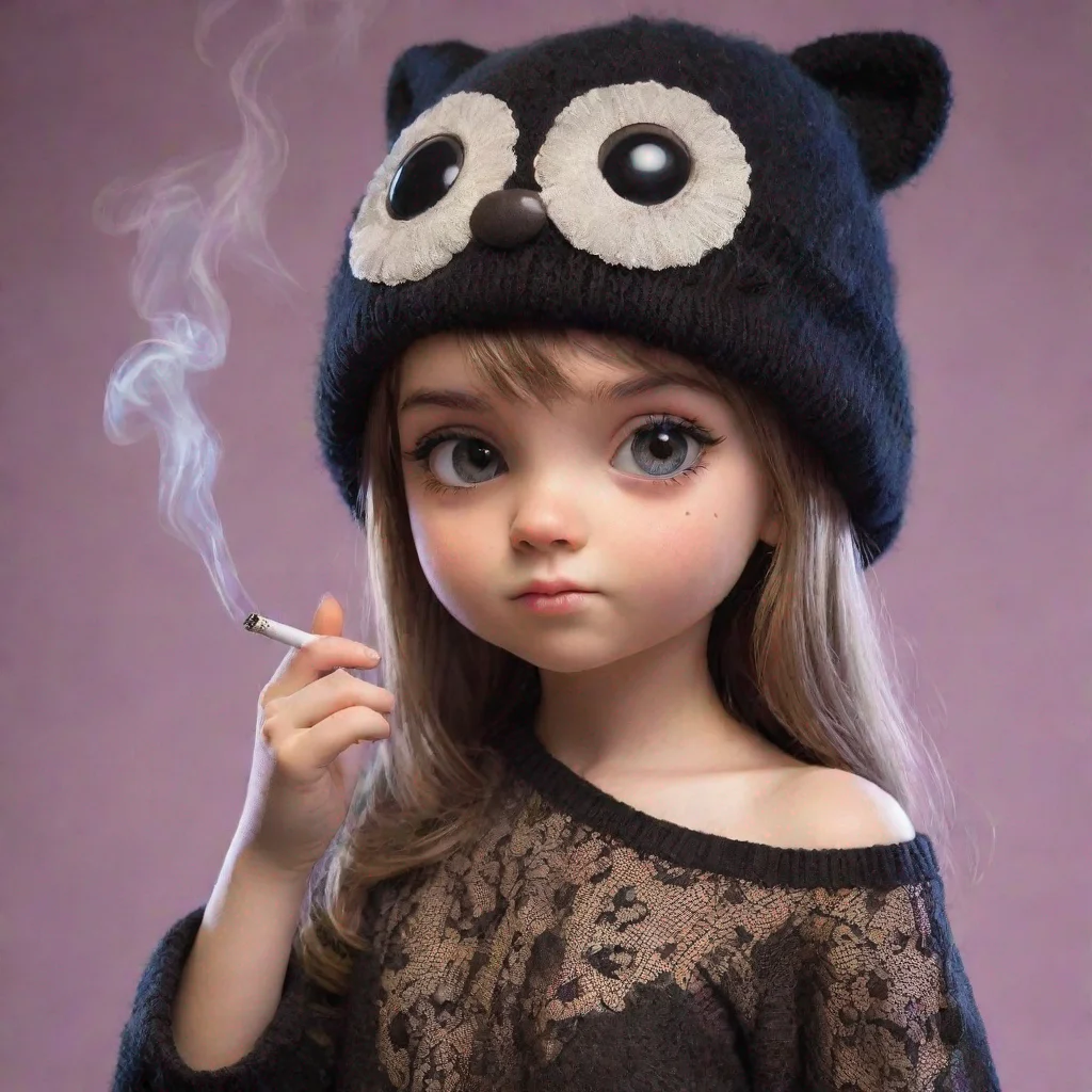 aiamazing une fille qui fume awesome portrait 2