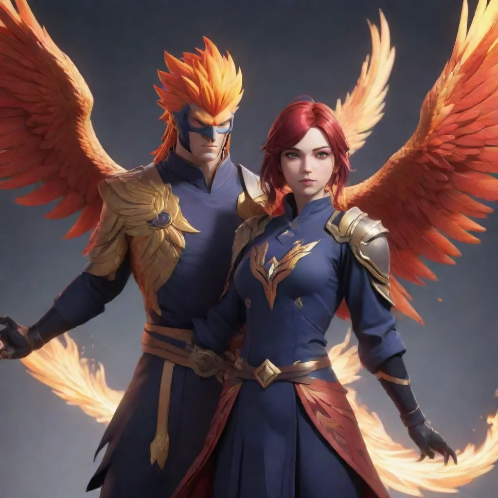 aiamazing valorant yoru and phoenix duo awesome portrait 2