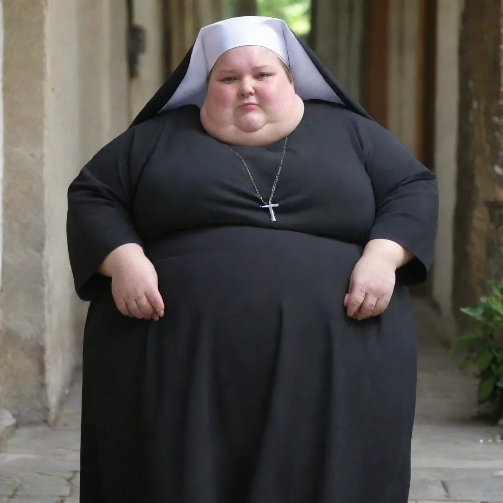 amazing very very very very very very obese nun awesome portrait 2