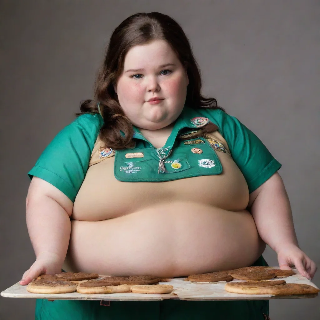amazing very very very very very very very very very very very obese girl scout awesome portrait 2