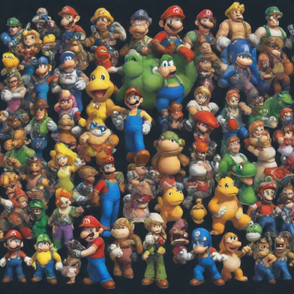 aiamazing video game characters awesome portrait 2