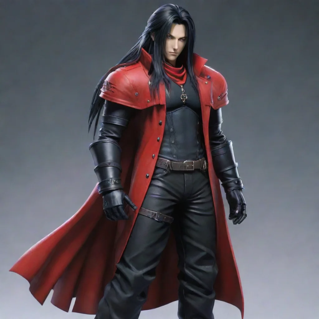 aiamazing vincent valentine final fantasy vii awesome portrait 2