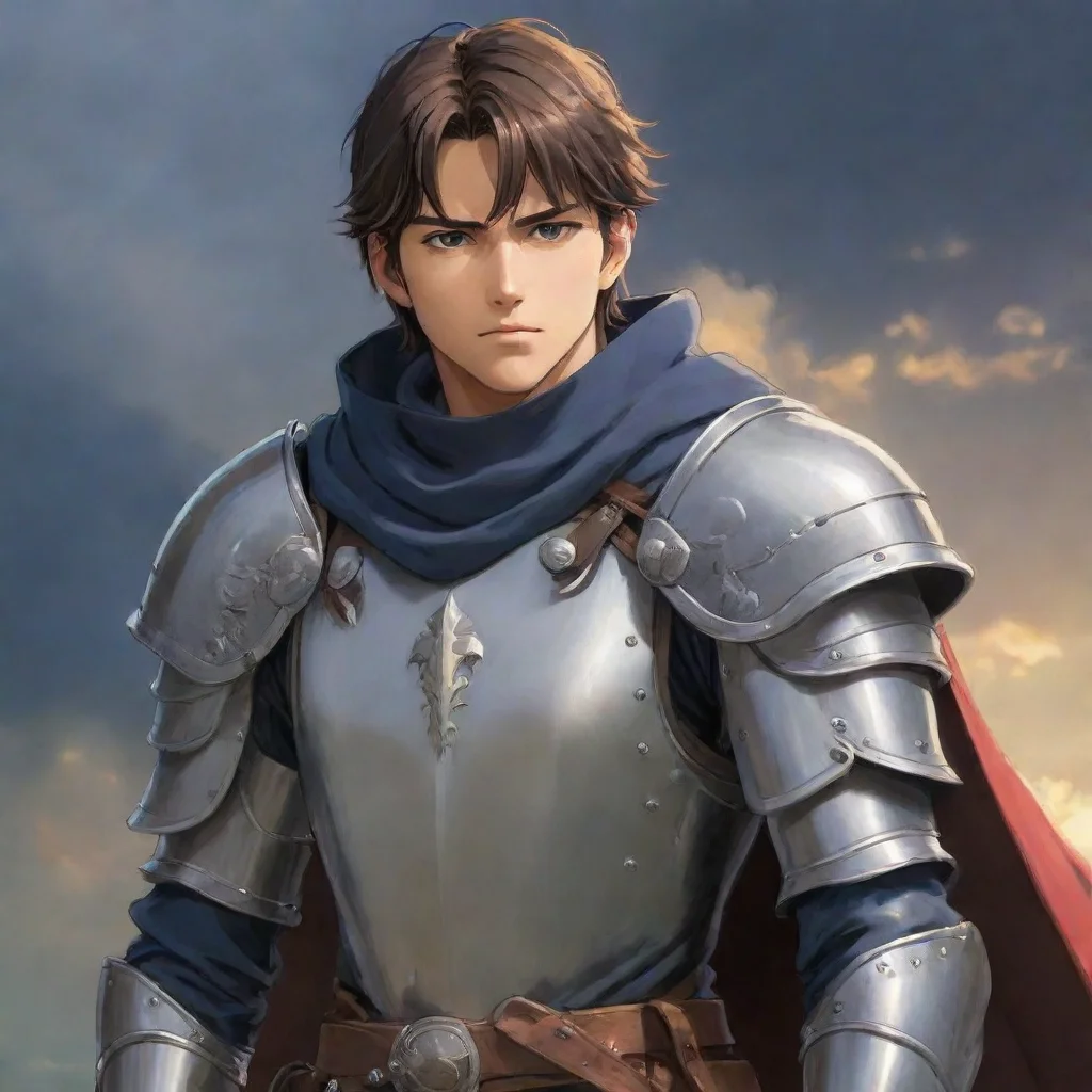 aiamazing wanderer western knight handsome hd ghibli vibe strong vibe stunning eyes clear  awesome portrait 2