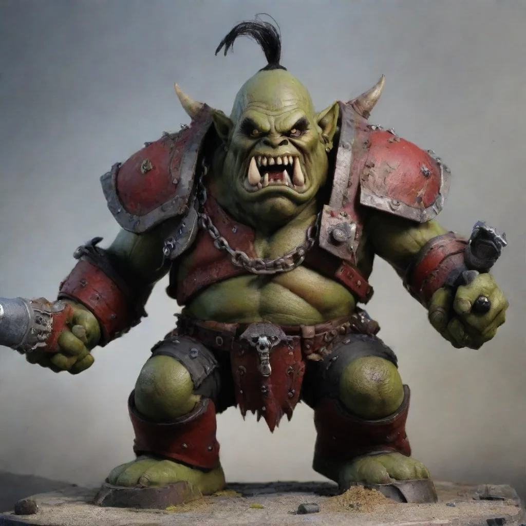 amazing warhammer ork awesome portrait 2