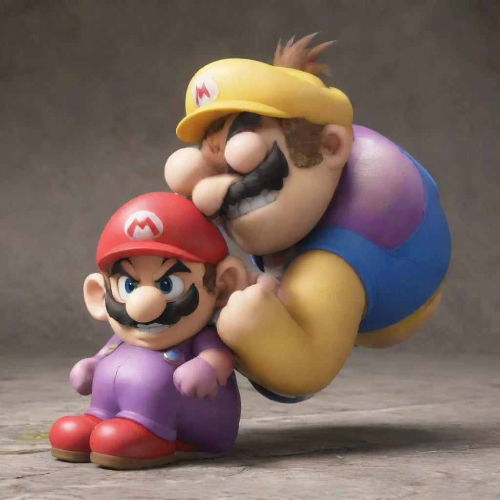 aiamazing wario kidnaps mario awesome portrait 2