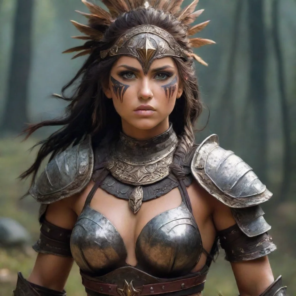 aiamazing warrior amazing stunning wow awesome portrait 2