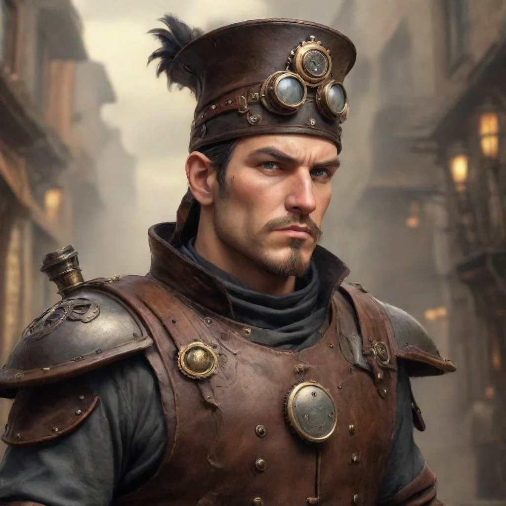 aiamazing warrior steampunk realistic cartoonish hd  awesome portrait 2