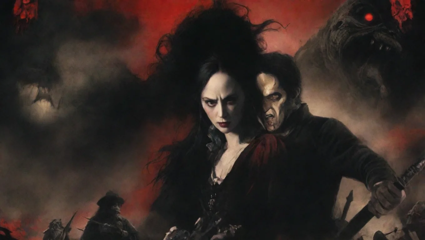 aiamazing wellington vampire   anime vampire and maori warrior   movie film poster hd anime ghibli dark 1800s horror film poster wide  awesome portrait 2 widescreen