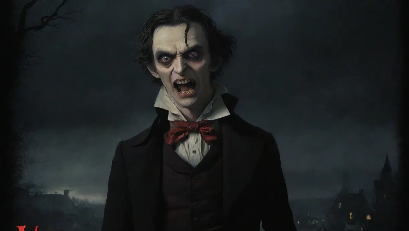 aiamazing wellington vampire   iconic movie film poster hd anime ghibli dark 1800s horror film poster wide  awesome portrait 2 widescreen