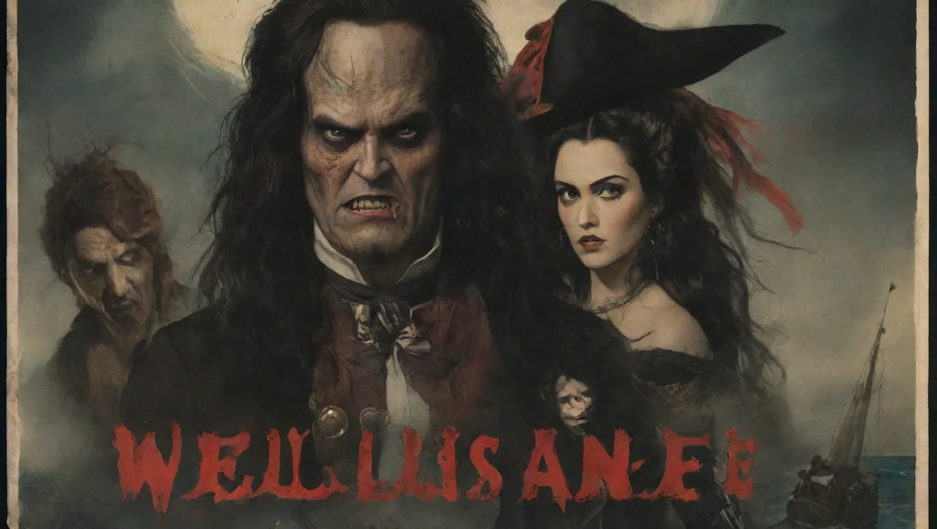 aiamazing wellington vampire   vampire pirate and maori warrior   movie film poster hd anime ghibli dark 1800s horror film poster wide  awesome portrait 2 widescreen