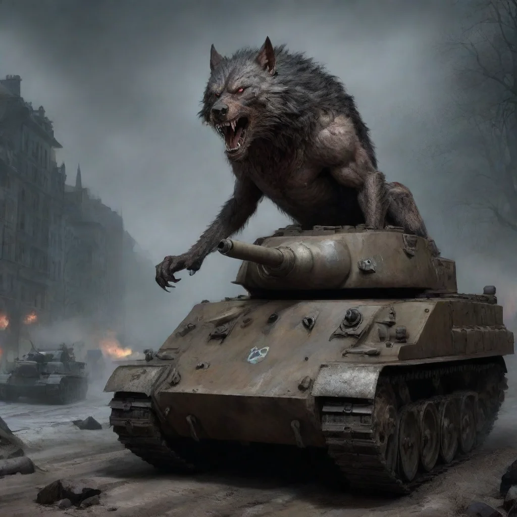 aiamazing werewolf nazis tanks awesome portrait 2