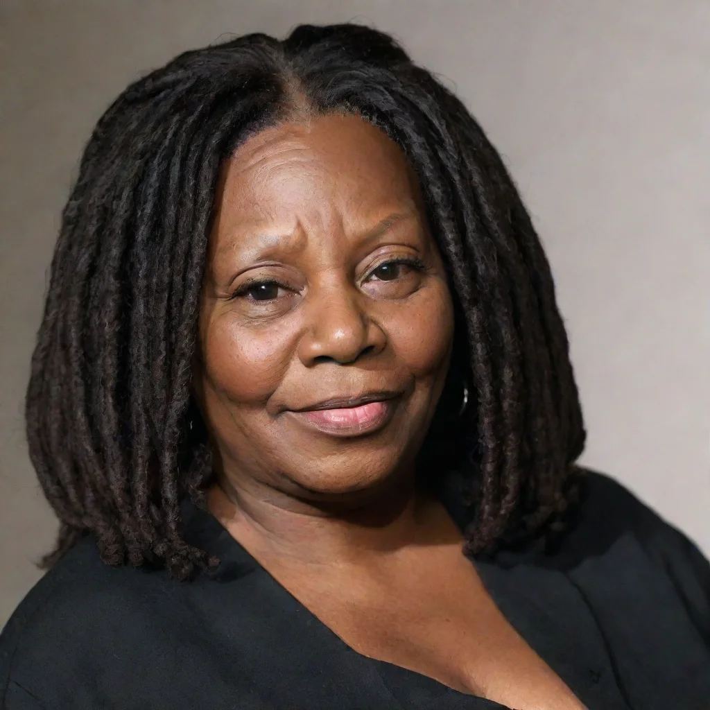 amazing whoopi goldberg  awesome portrait 2