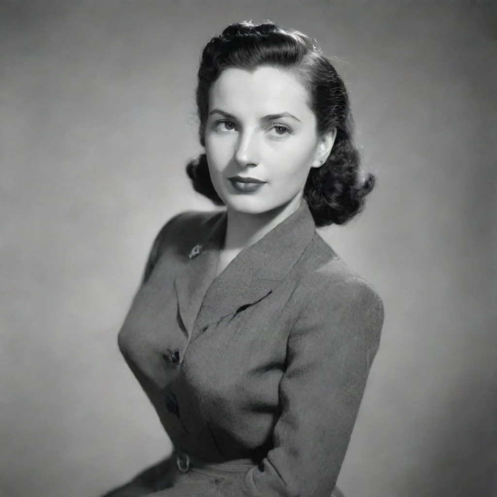 amazing woman in 1943 awesome portrait 2