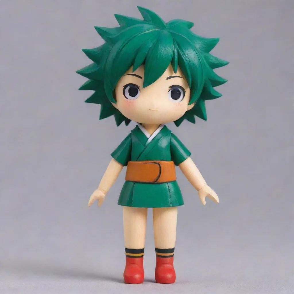 aiamazing wooden doll izumi midoriya  awesome portrait 2
