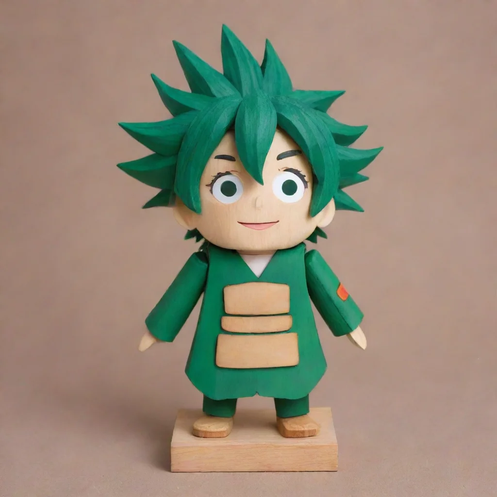 aiamazing wooden puppet izumi midoriya  awesome portrait 2