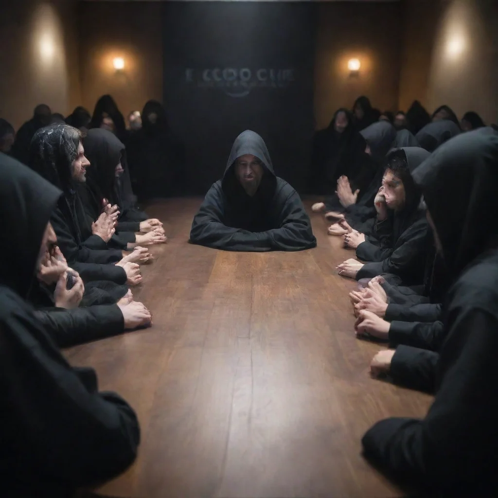 aiamazing world economic forum meeting dark hooded evil meeting awesome portrait 2