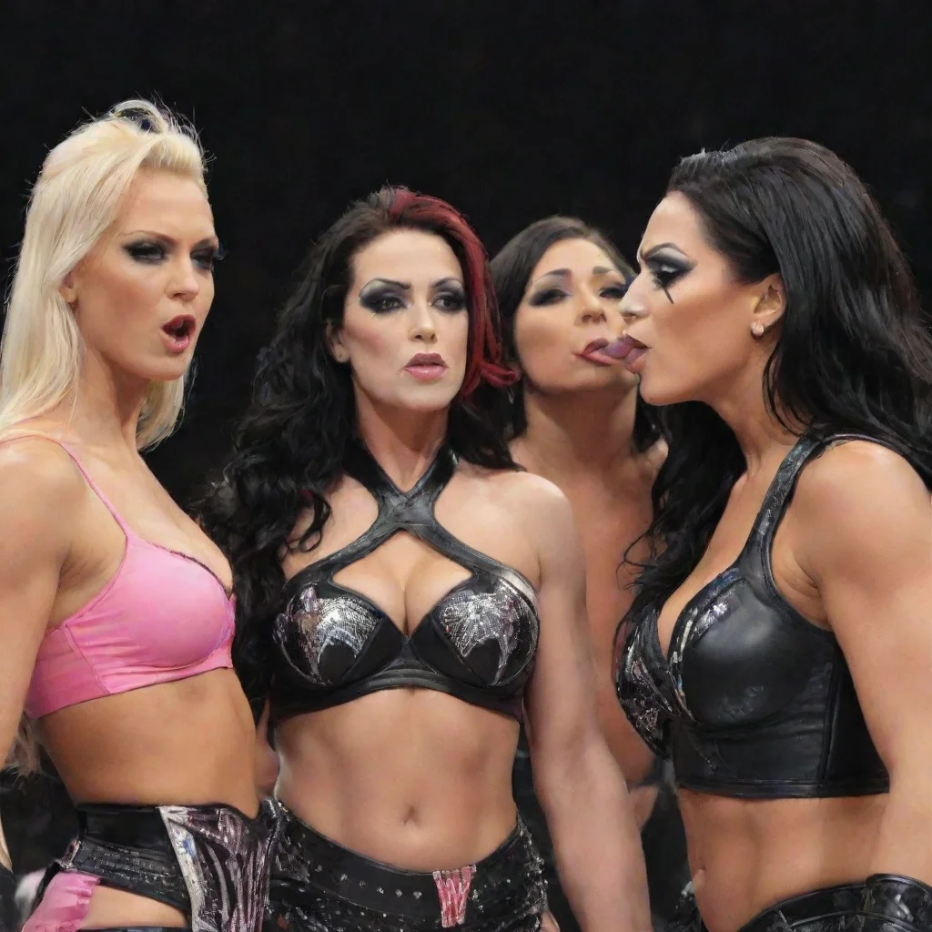 amazing wwe kiss ladies awesome portrait 2