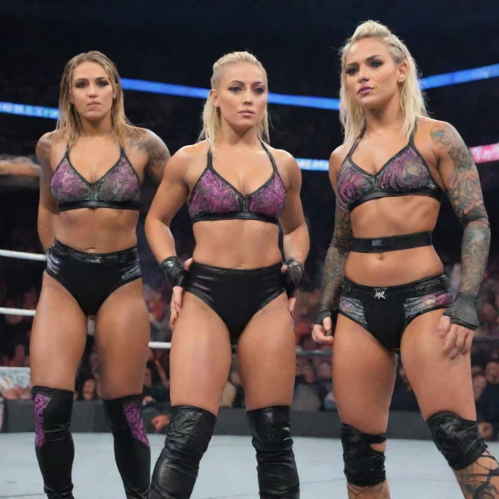 aiamazing wwe rhea ripley pinfall liv morgan and dominik mysterio awesome portrait 2