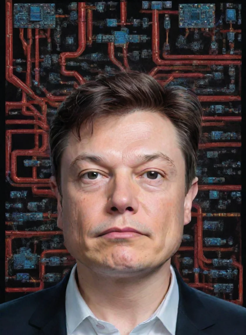 aiamazing yann lecun space invader elon musk neuralink futuristic minds movie film poster awesome portrait 2 portrait43