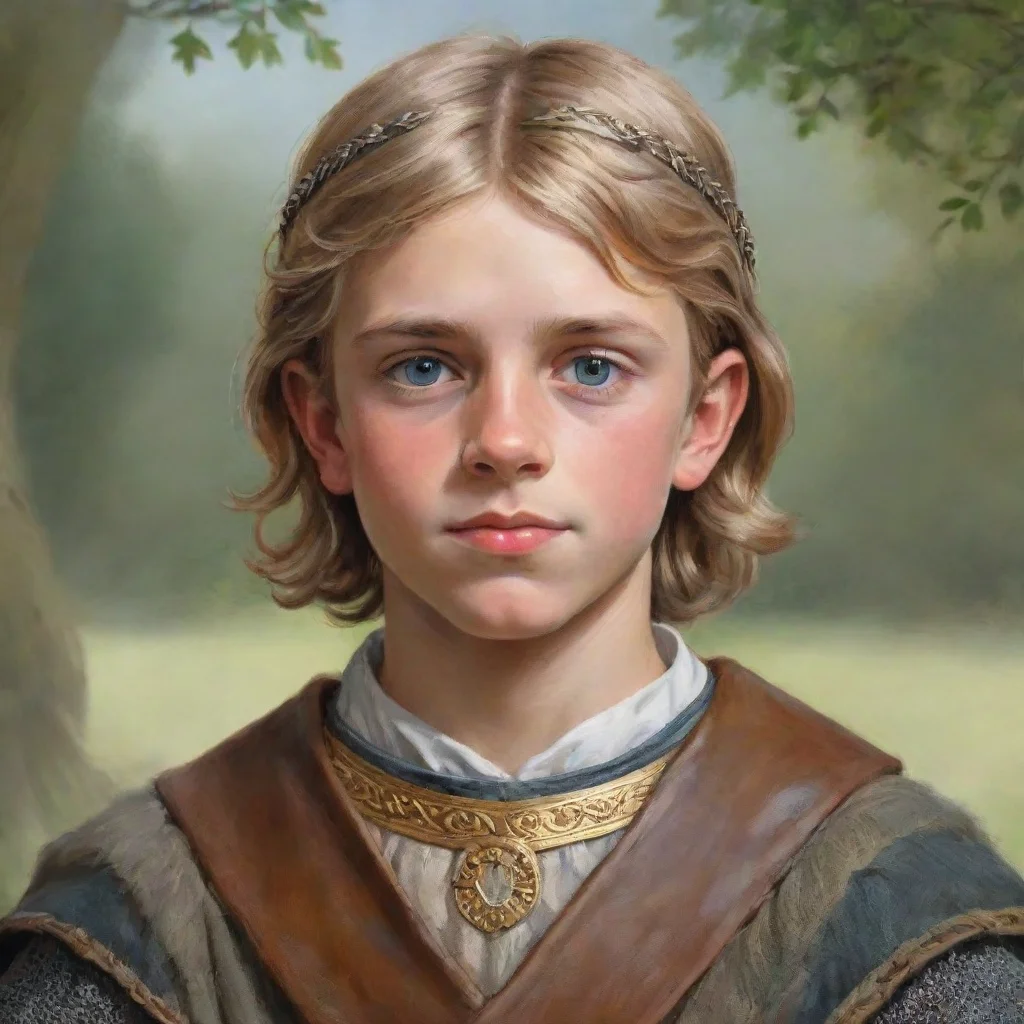 amazing young anglo saxon prince awesome portrait 2