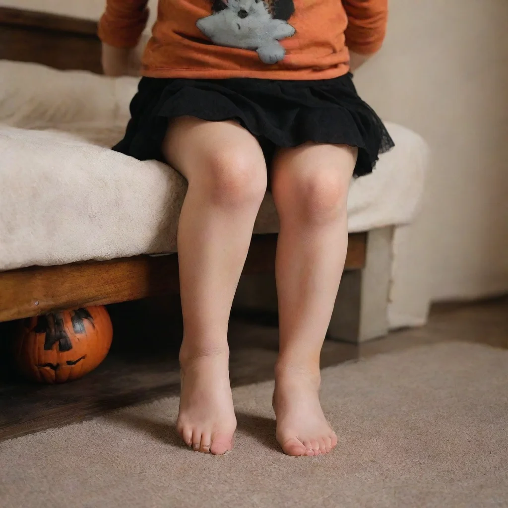 aiamazing young girl with face in hetween moms legs awesome portrait 2