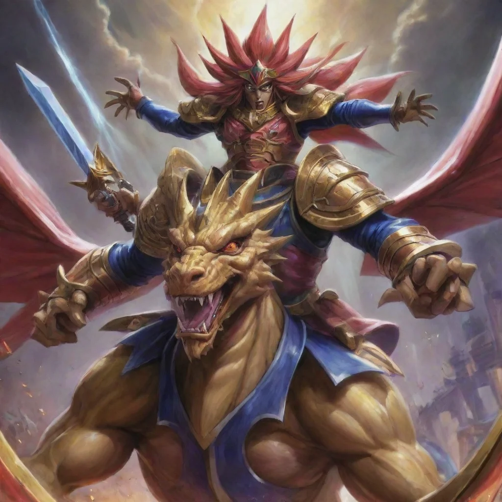aiamazing yugioh battleguard riding leogun awesome portrait 2