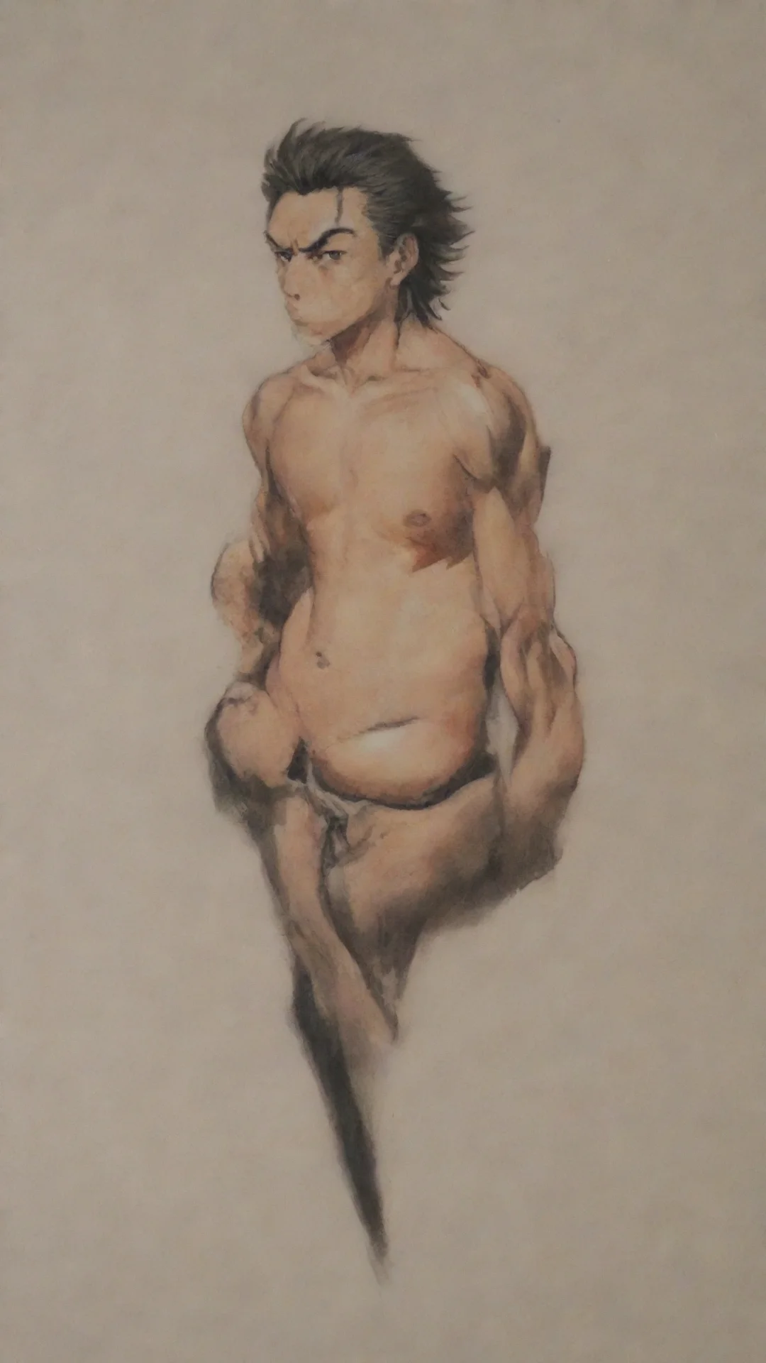 aiamazing yujiro hanma awesome portrait 2 tall