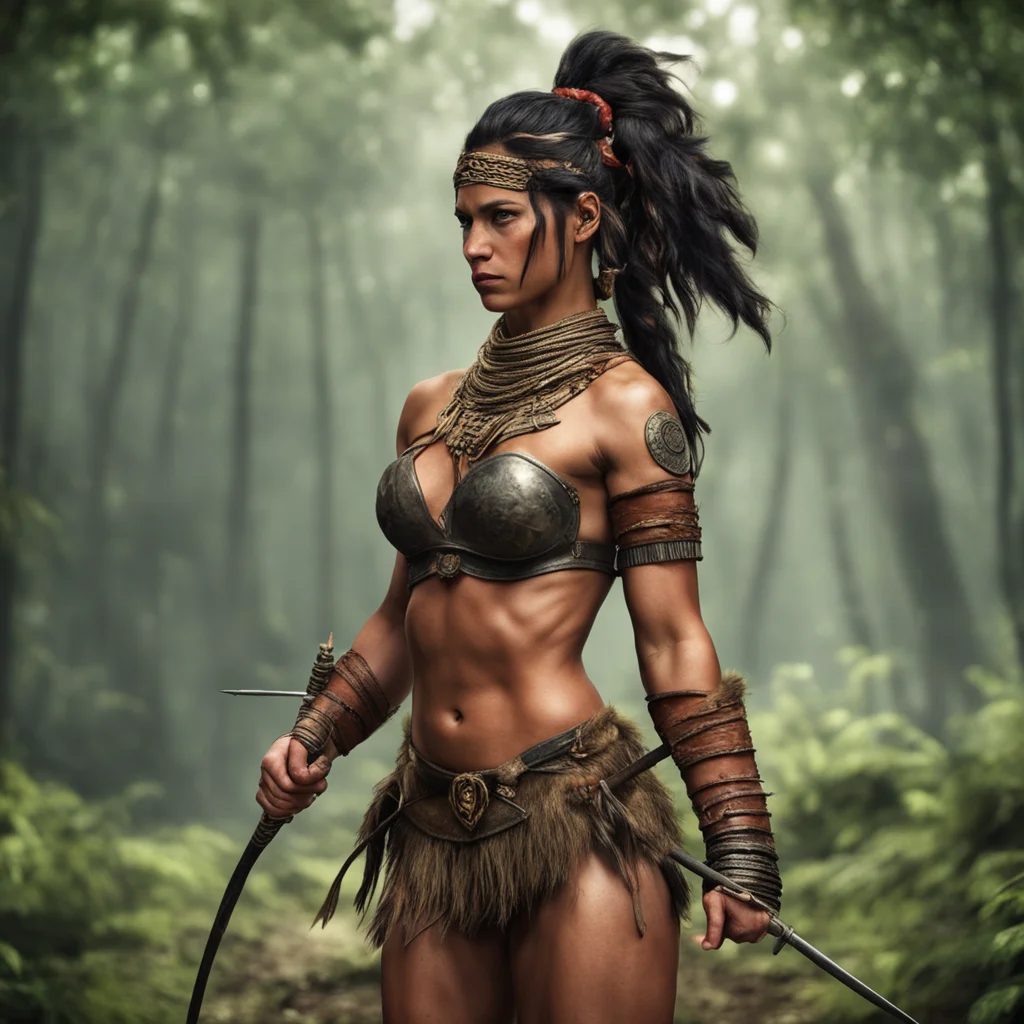 aiamazon warrior female with a bow