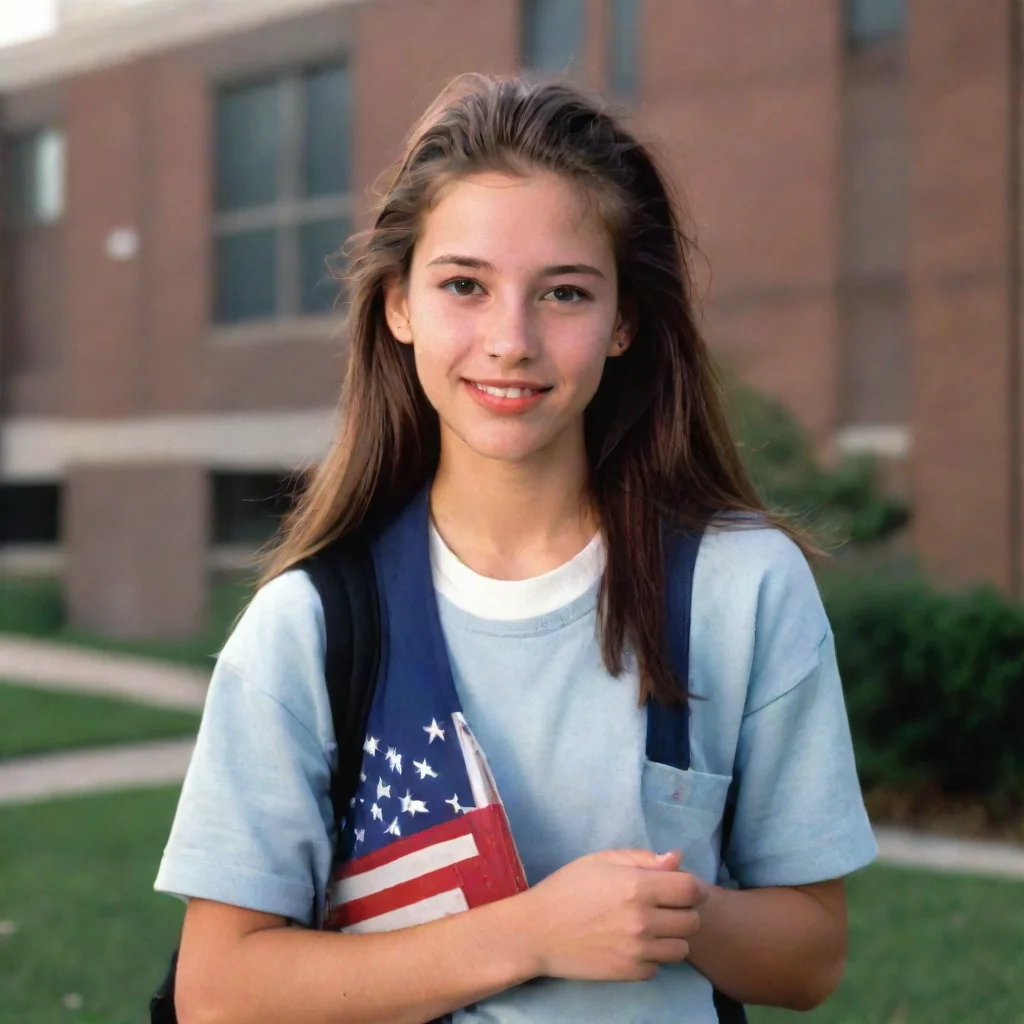 aiamerican female student 90s